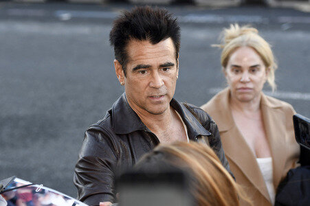 Ankunft von Colin Farrell auf dem San Sebastian International Film Festival 2025