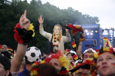 WM-Fanmeile beim Finalspiel Deutschland gegen Argentinien, Berlin
