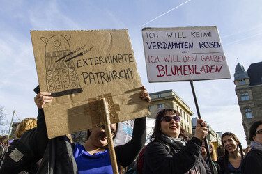 Weltfrauentag Demo, Berlin