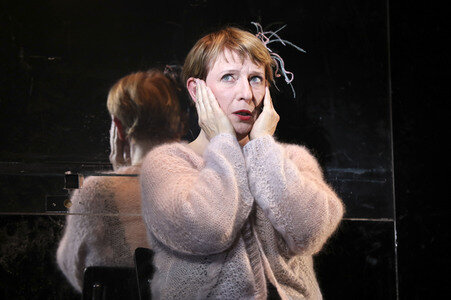 Theaterprobe 'Glückliche Tage' in Berlin