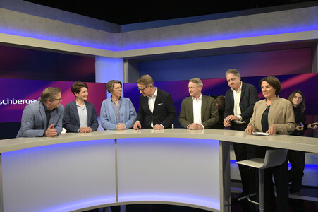Talkshow 'maischberger' in Berlin