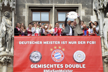 Meisterfeier des FC Bayern München