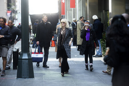 Dreharbeiten zu 'Ocean's 8' in New York