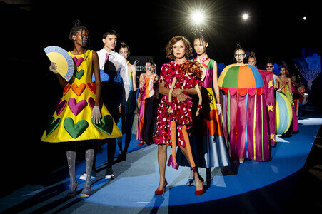 Agatha Ruiz de la Prada Fashion Show auf der Mercedes-Benz Fashion Week Madrid
