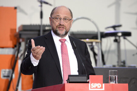 Wahlkampfveranstaltung mit Martin Schulz in Köln