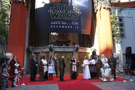 Star Wars Hochzeit in Los Angeles