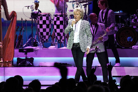 Konzert von Rod Stewart in Berlin