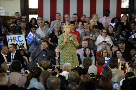 Rede von Hillary Clinton in New York