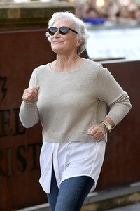 Ankunft von Glenn Close auf dem San Sebastian Film Festival 2017