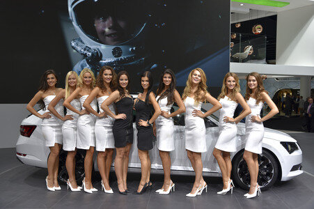 Zweiter Pressetag auf der IAA 2015 in Frankfurt
