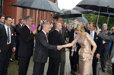 Arbeitsbesuch des niederändischen Königspaares, Essen