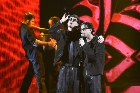 TV-Show 'Sanremo Top' in Rom