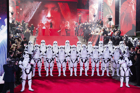 Filmpremiere 'Star Wars: Die letzten Jedi' in London