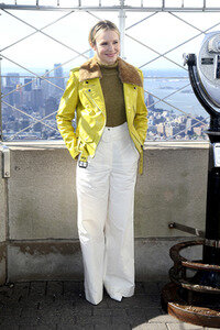 Empire State Building Lighting Ceremony mit Kristen Bell in New York