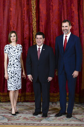 Empfang für Präsident Horacio Cartes in Madrid