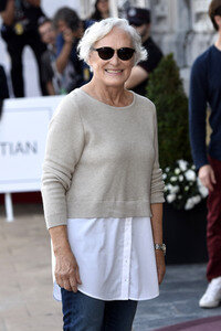 Ankunft von Glenn Close auf dem San Sebastian Film Festival 2017