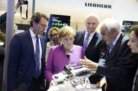 Eröffnung der Luftfahrtmesse ILA 2018 in Berlin