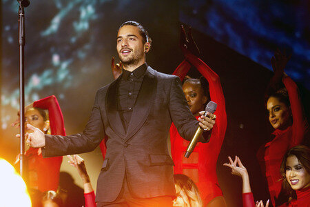Konzert von Maluma in Berlin
