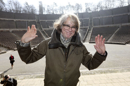 Fototermin mit Helge Schneider in Berlin