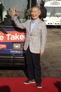 George Takei is inducted into the Ride of Fame in New York