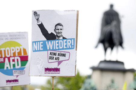 Demonstrationen gegen den AfD Bundesparteitag in Köln