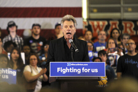 Wahlkampfrede von Hillary Clinton  in Newark