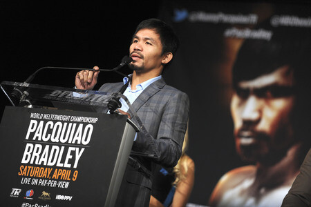 Manny Pacquiao vs Timothy Bradley Pressekonferenz in New York