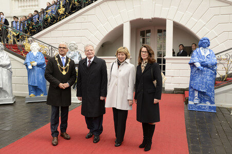 Abschiedsbesuch von Joachim Gauck in Bonn