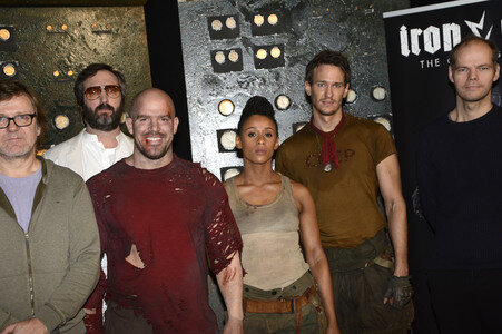 Dreharbeiten zu 'Iron Sky: The Coming Race' in Lint