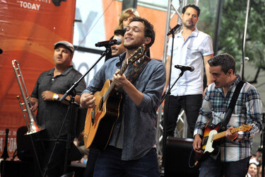 Phillip Phillips in der NBC-Show 'Today', New York