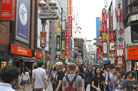 Sightseeing Tokio