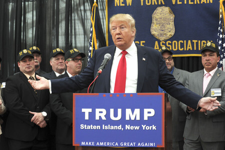 Rede von Donald Trump in New York