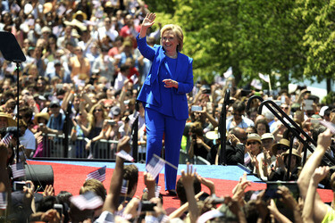 Hillary Clinton startet ihre Wahlkampagne in New York