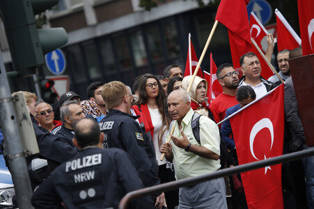 Erdogan-Demo in Köln