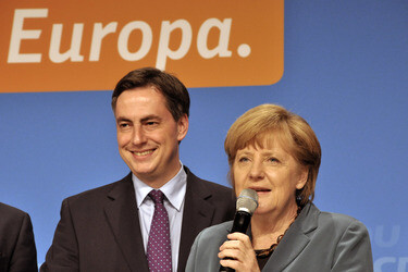 Eröffnung des CDU Europawahlkampfes, Frankfurt