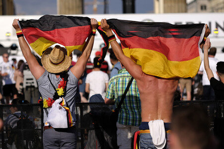 FIFA WM Public Viewing Deutschland gegen Südkorea in Berlin