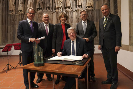 Verleihung Europäischer Handwerkspreis 2018 an Joachim Gauck in Köln