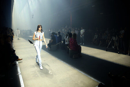 Hugo Fashion Show auf der Berlin Fashion Week Spring/Summer 2019