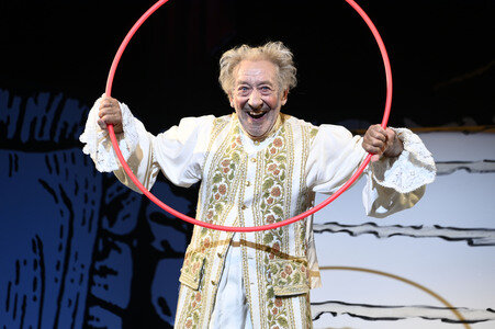 Theaterprobe 'Der eingebildet Kranke' in Berlin