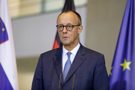 Empfang des Ministerpräsidenten von Slowenien in Berlin