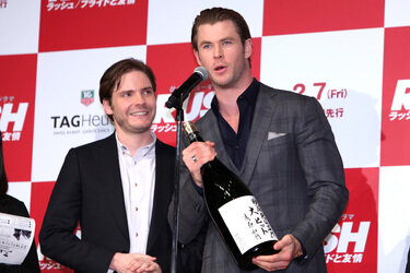 Daniel Brühl, Chris Hemsworth