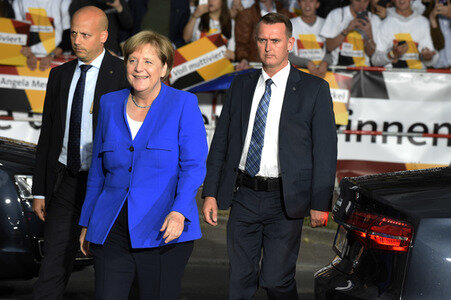 TV-Duell der Spitzenkandidaten zur Bundestagswahl 2017 in Berlin