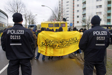 Demos in Lichtenberg, Berlin