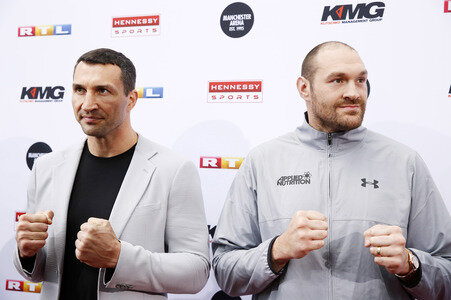 Pressekonferenz 'Fury vs. Klitschko II' in Köln