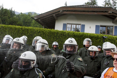 G7 Gipfel auf Schloss Elmau in Bayern