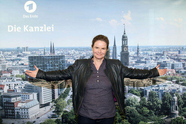 Fototermin ARD Serie 'Die Kanzlei' in Hamburg