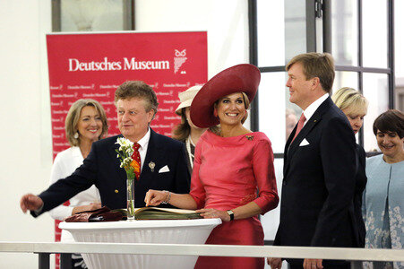 König Willem-Alexander und Königin Maxima der Niederlande in München