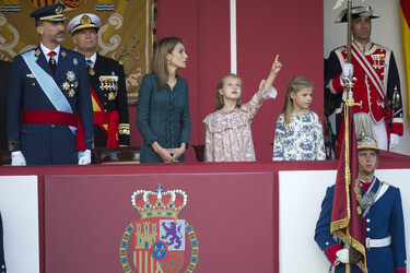 Militärparade am spanischen Nationalfeiertag, Madrid