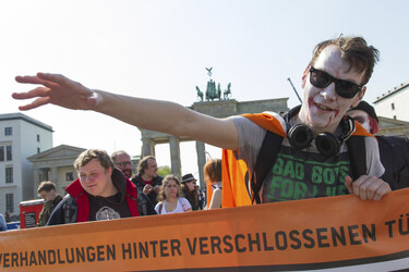 Zombie-Walk der Piratenpartei, Berlin