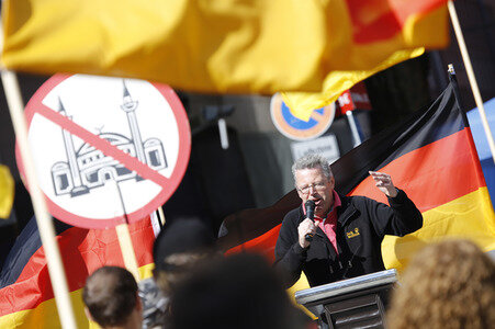 Pro NRW Kundgebung in Köln